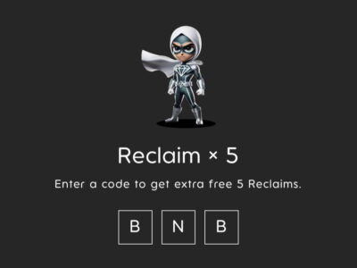 Holdcoin Reclaim Code for today 09 September