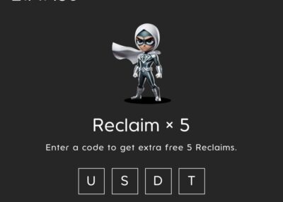 Holdcoin Reclaim Code for 09 September 