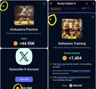 Rocky Rabbit Easter Egg for 08 September