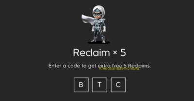 Holdcoin Reclaim code for 03 Sept.