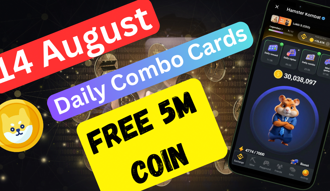 Today’s Hamster Kombat Daily Combo for 14th August 2024