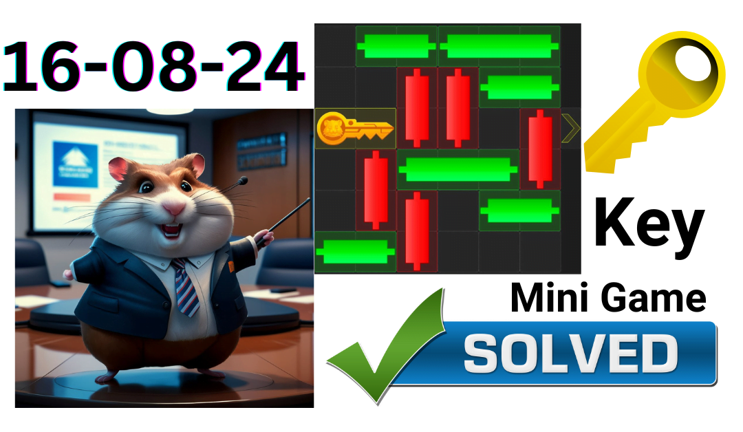 Hamster Kombat Mini Game Solution Today 16 August 2024