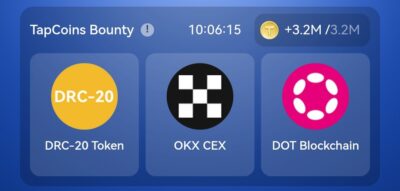 Tapcoin daily bounty combo for today 05 September 