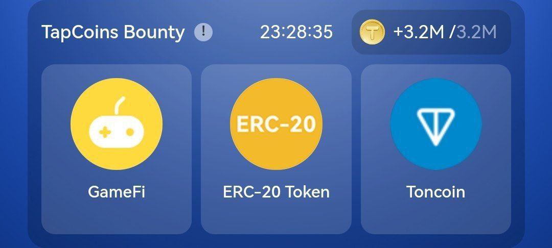 TapCoin Daily Bounty Combo for September 16