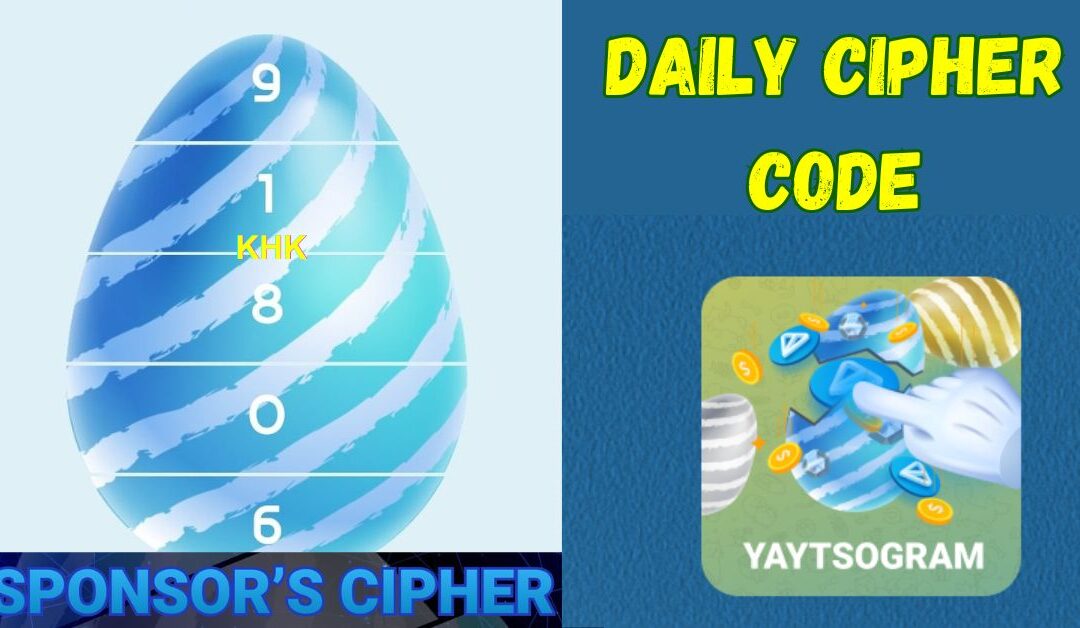 Today’s Yaytsogram Daily Cipher Code for 18th September : Updated Code